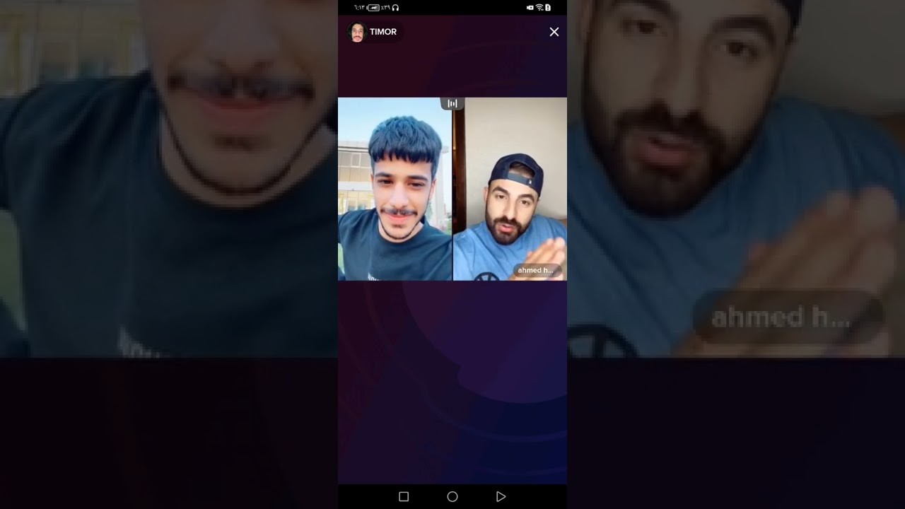 بث تيمور و احمد حسام