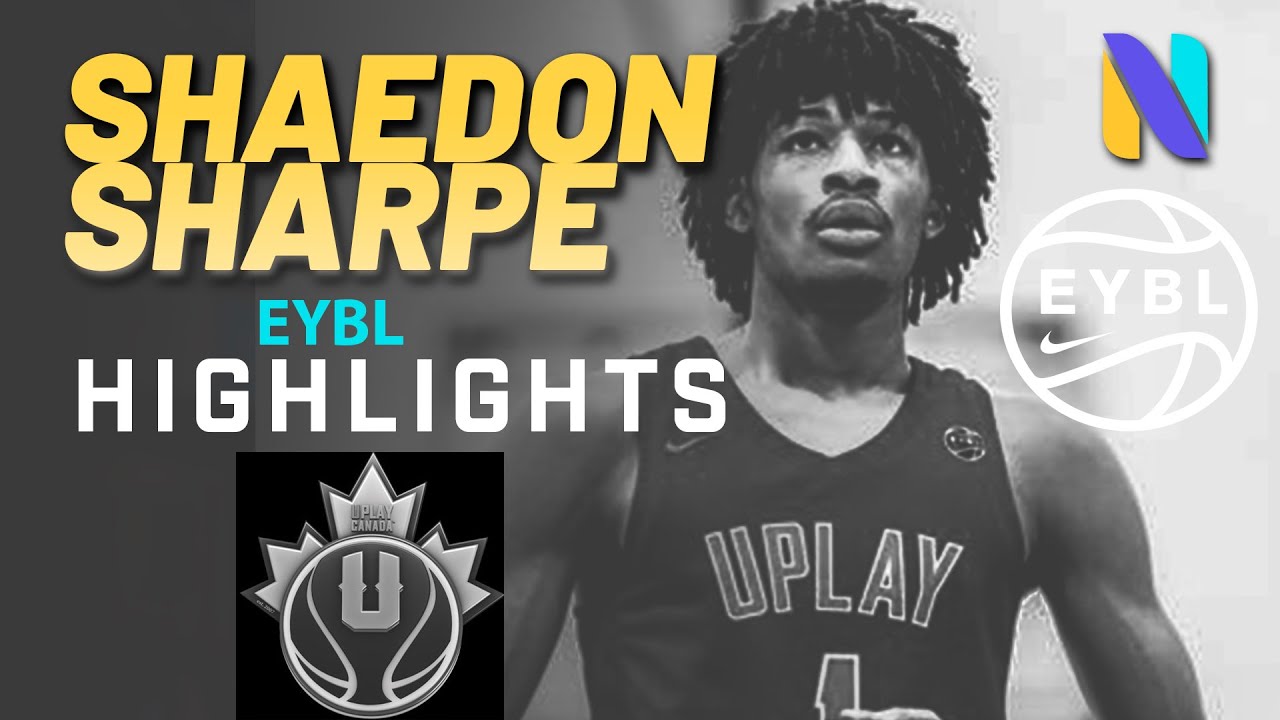 Shaedon Sharpe Uplay July Live Period EYBL Highlights | 113 Total PTS in 5 GP