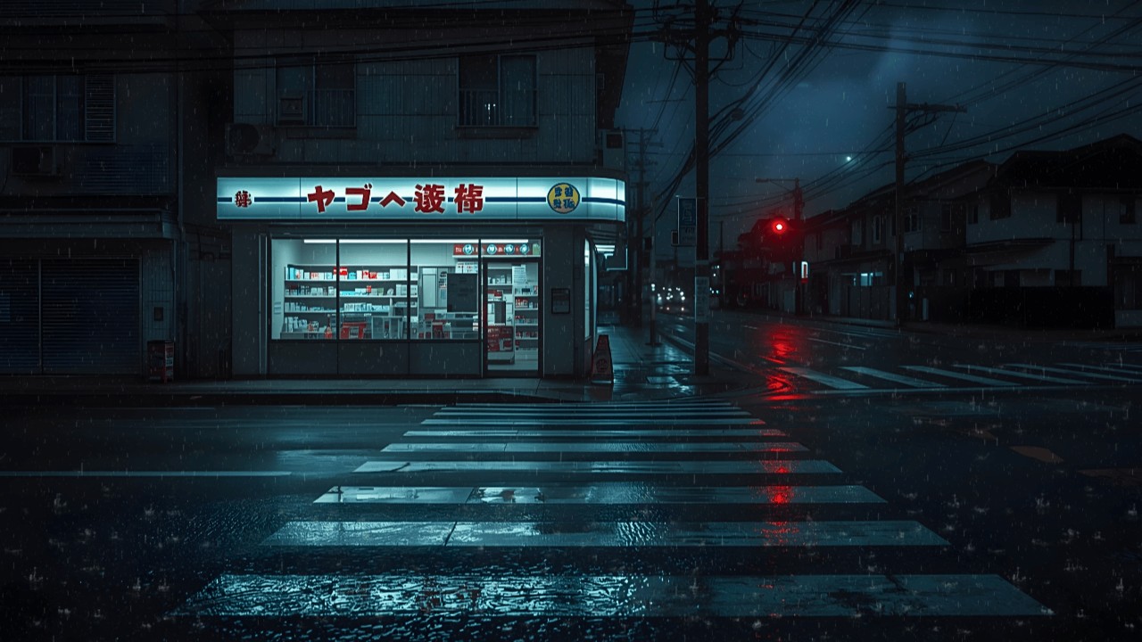 Rainy City Lofi Chillhop Beats for Stress Relief & Relaxation
