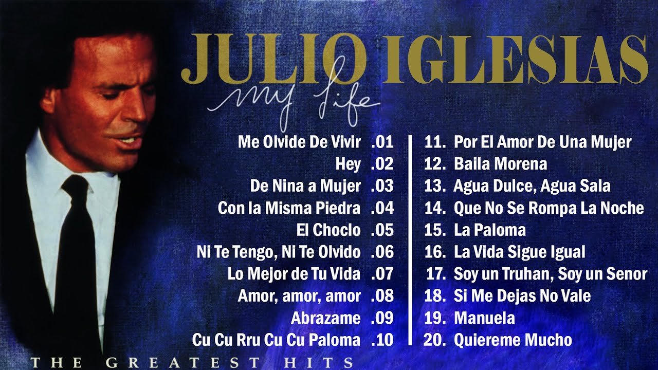Julio Iglesias Grandes Exitos - Letra Supa Romantica - Las Mejores Canciones De Julio Iglesias