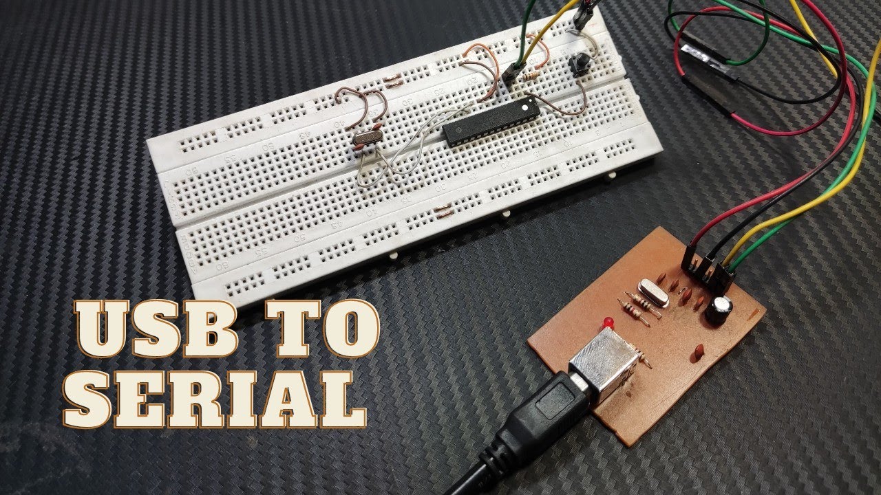 how to make USB TO TTL MODULE/usb to serial