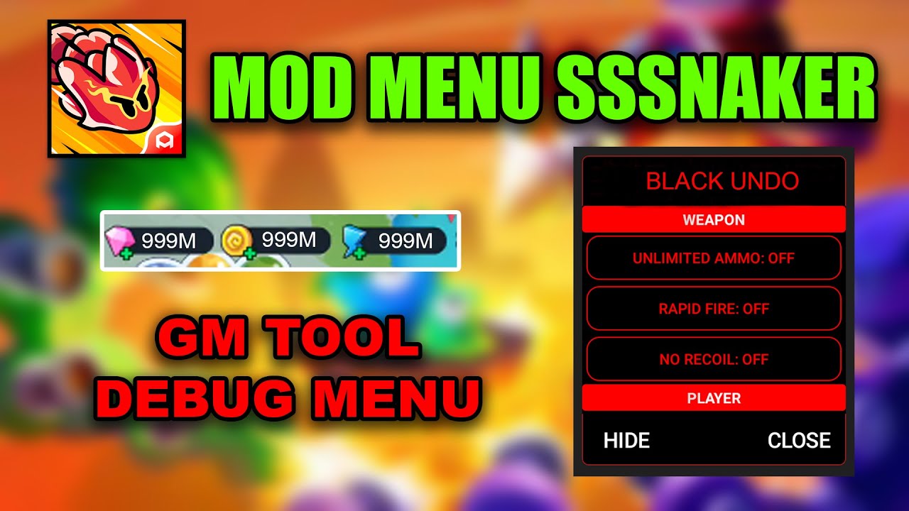 C&aacute;ch Hack SSSNAKER Mới Nhất MOD MENU APK