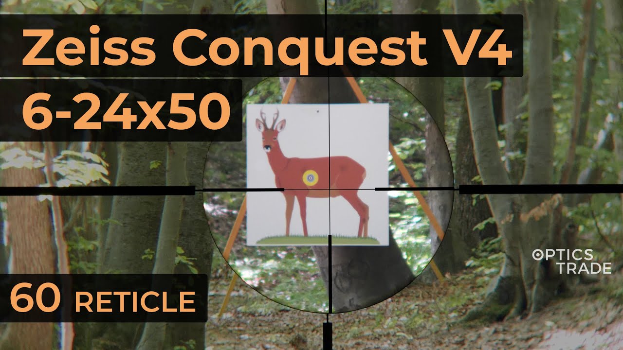 Zeiss Conquest V4 6-24x50 Reticle 60 | Optics Trade Reticle Subtensions