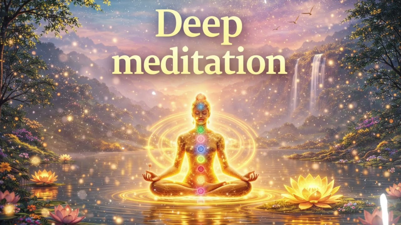 Forest, deep meditation music, relaxing music for good morning, and relax our mind￼