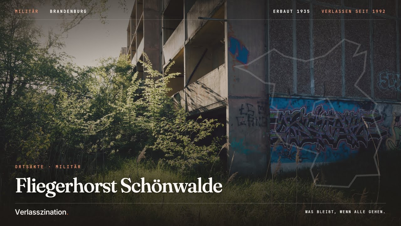Flugplatz Sch&ouml;nwalde - Brandenburgs Lost Places - Urban Exploration