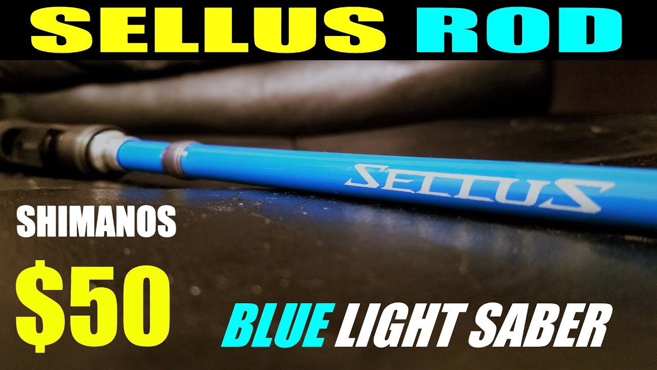 Shimanos $50 LIGHT SABRE.... удилище Sellus