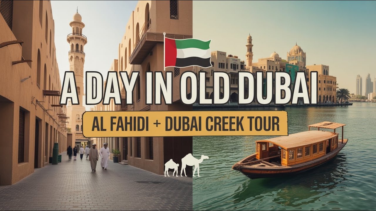 A Day in Old Dubai 🇦🇪 | Al Fahidi District & Dubai Creek Full Travel Guide. #dubaitravel #dubailife