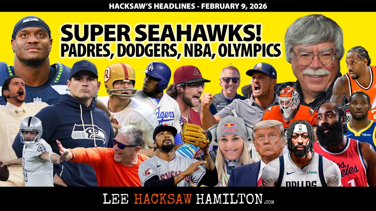 Super Bowl 60 Stories, NFL Changes, Padres Pitching Search, Dodgers Bad Boy, NBA Trades