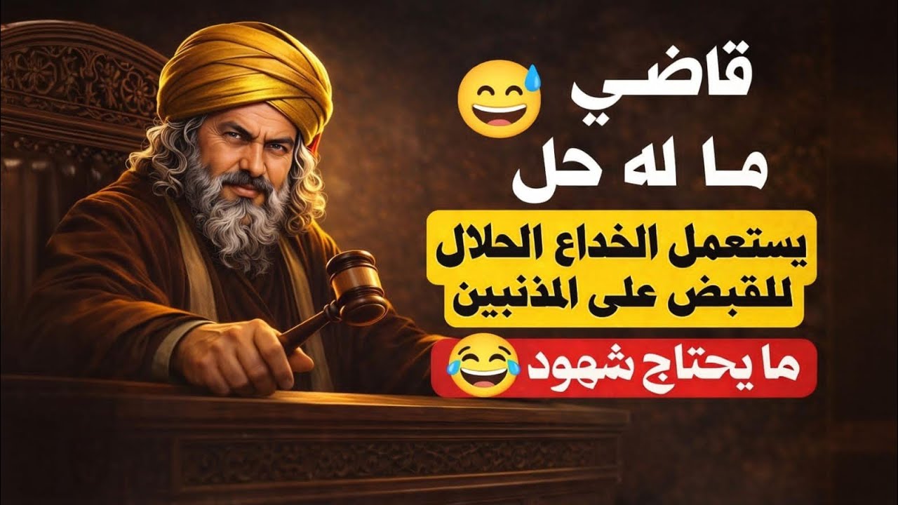 أجمل طرائف القاضي العربي الأذكى في التاريخ!