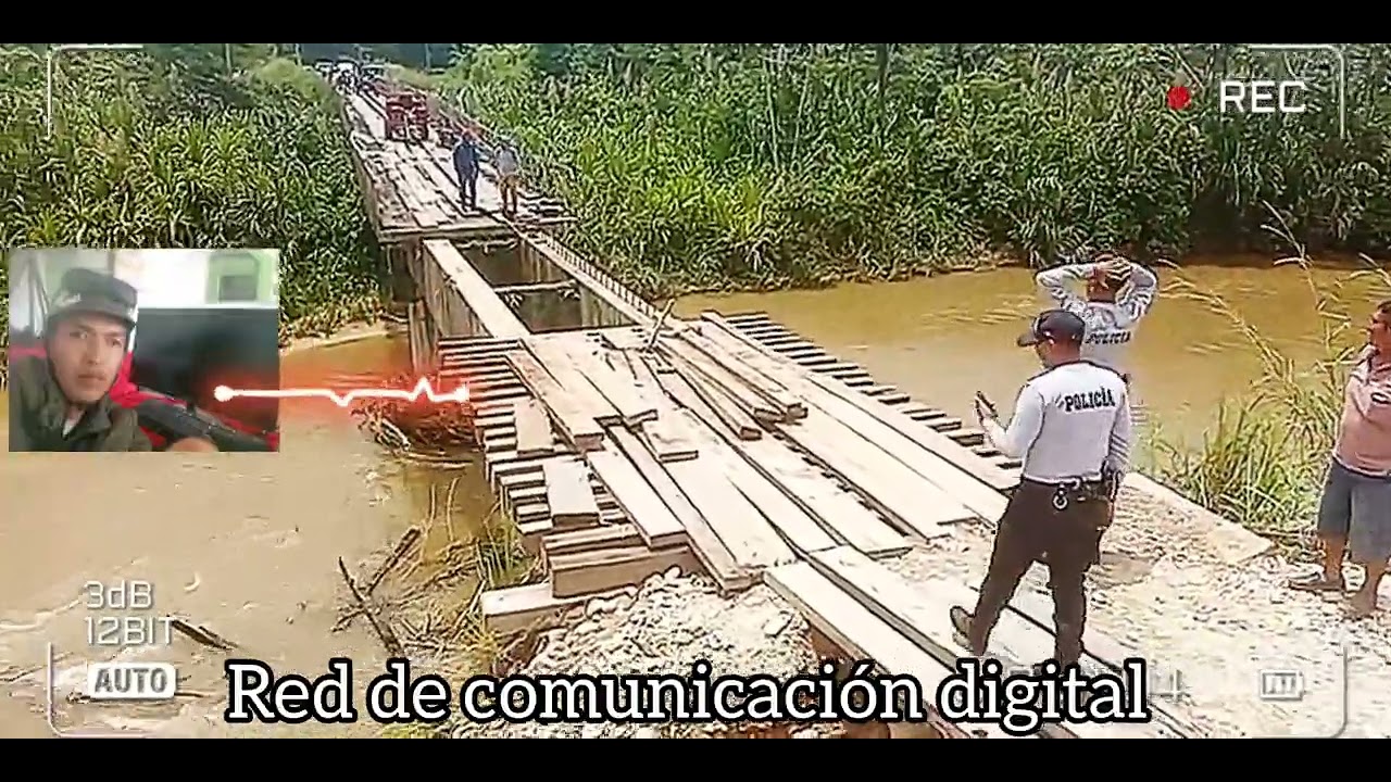 Después de mucho tiempo 10 años,empezó la refacción del puente sobre el río Frijol.