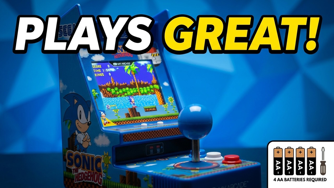 Распаковка джойстика Sonic от My Arcade | Первый взгляд