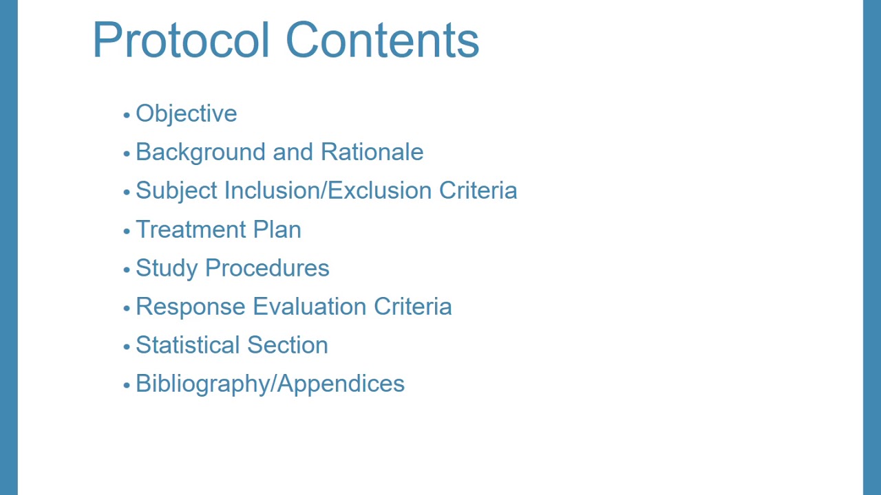 The Study Protocol