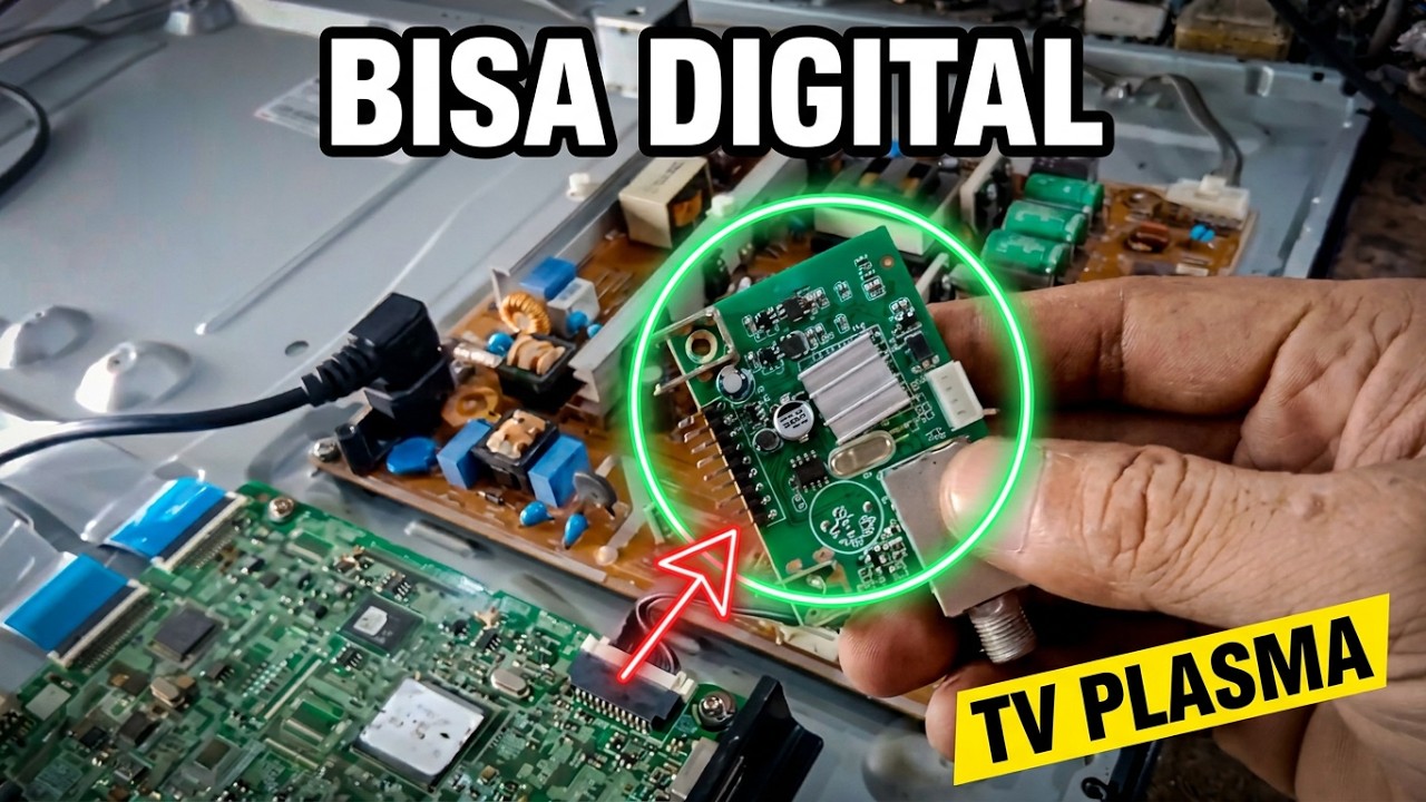 Tutorial pasang tuner tv digital baik dan benar.