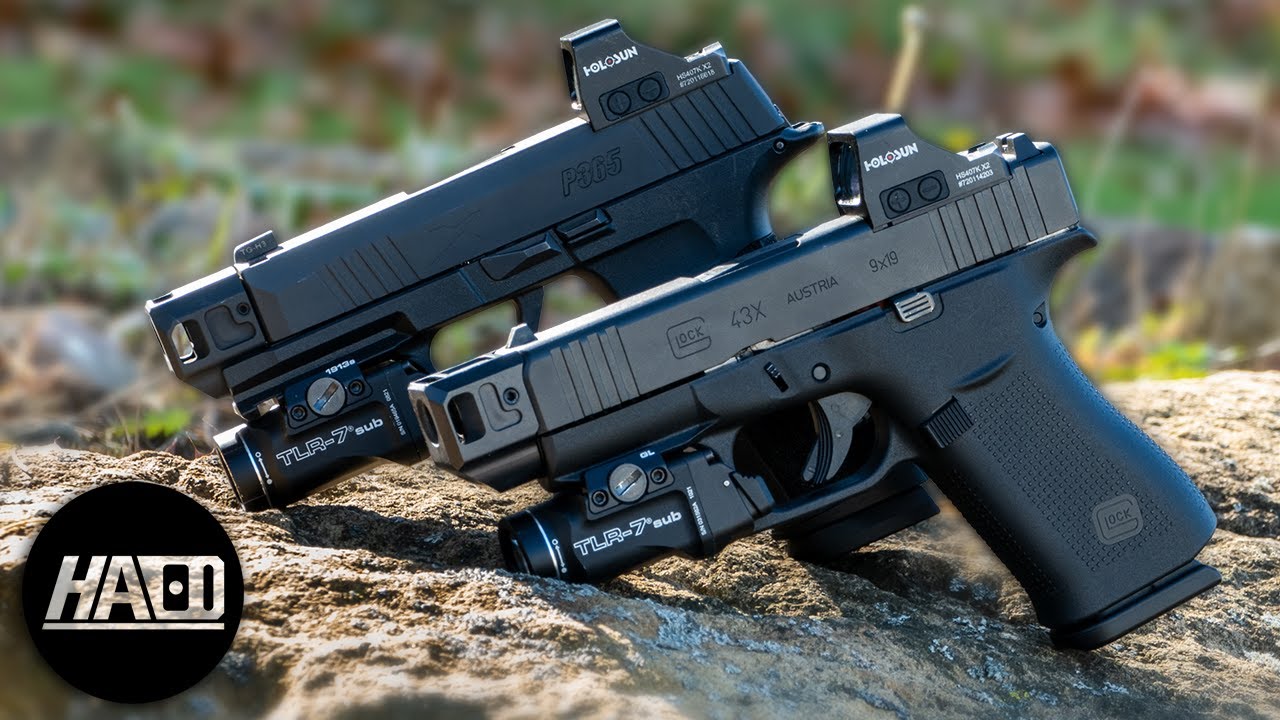 Glock 43X или Sig P365... Какой из них выбрать?