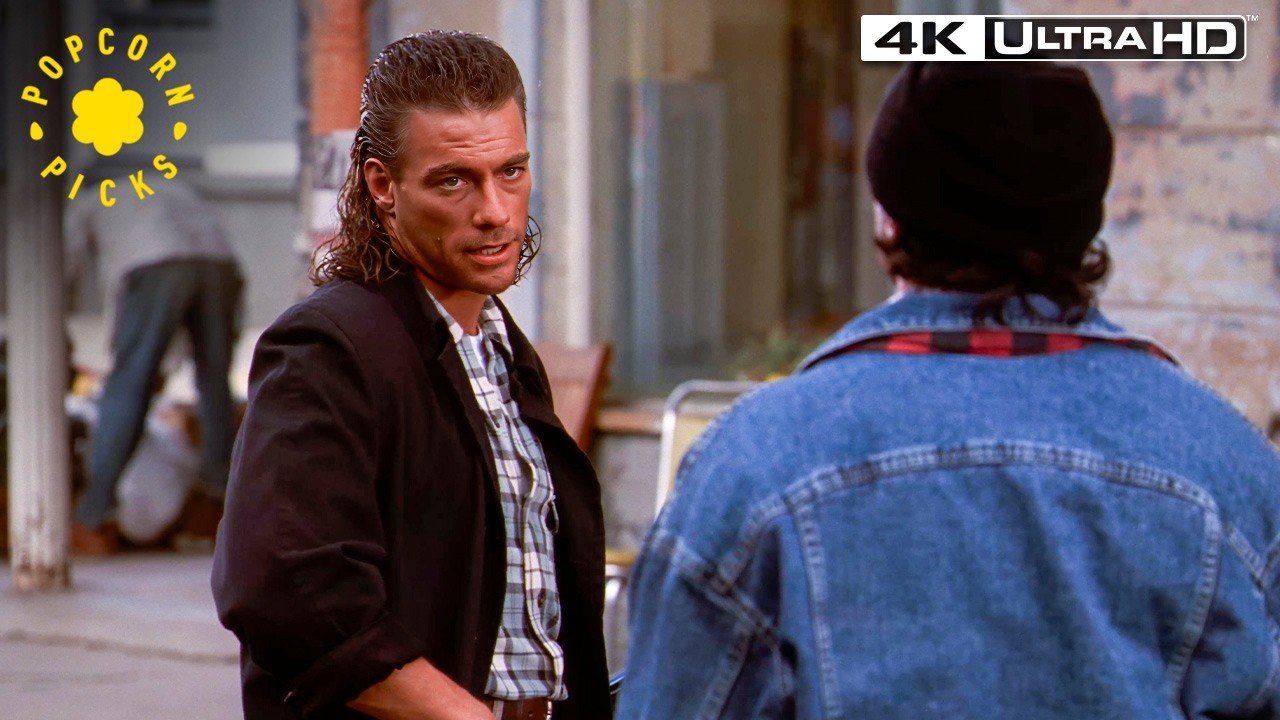 Jean-Claude Van Damme vs the Thugs (fight scene) | Hard Target 4k