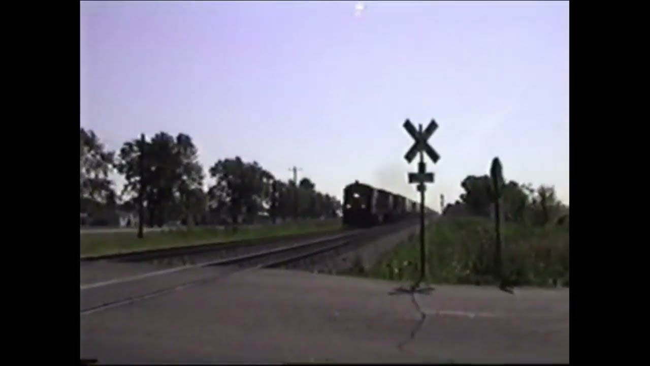90's Action! CSX Intermodal Trains at Speed!  1993-1999