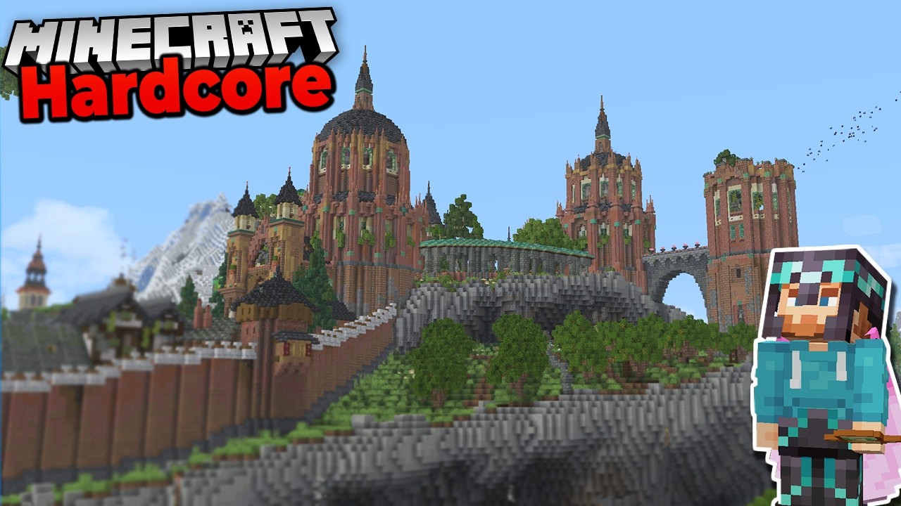 I Built the Most Insane University in hardcore Minecraft