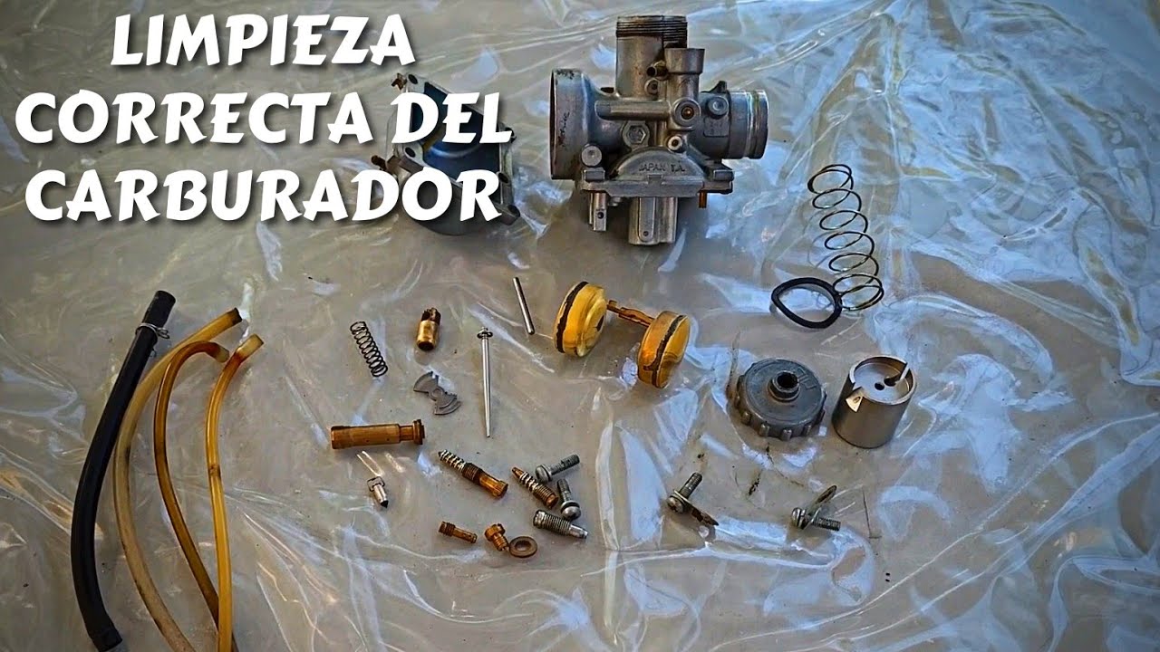 Limpieza Completa De Carburador ✓ SUZUKI AX100