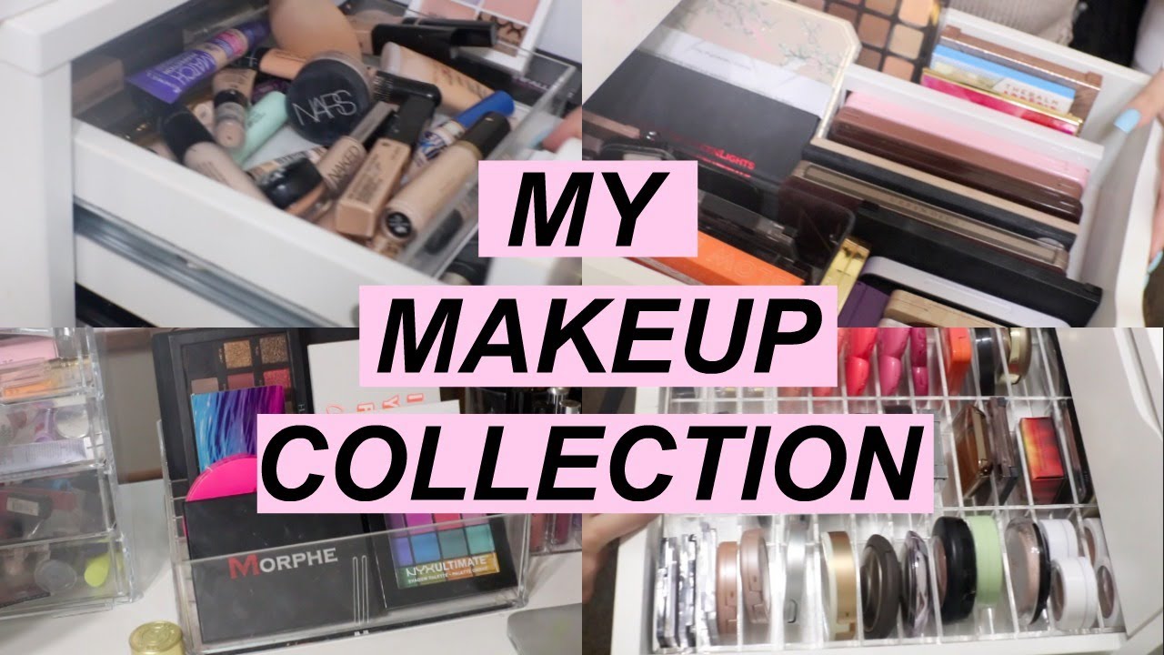 MAKEUP COLLECTION OF A 14-YEAR OLD 2017!!!