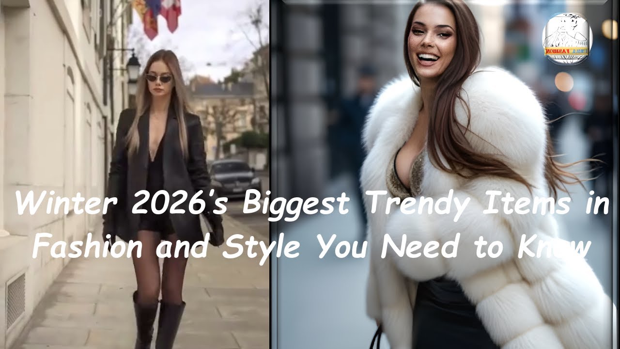 Winter Biggest Trendy Items in Fashion and Style You Need to Know
