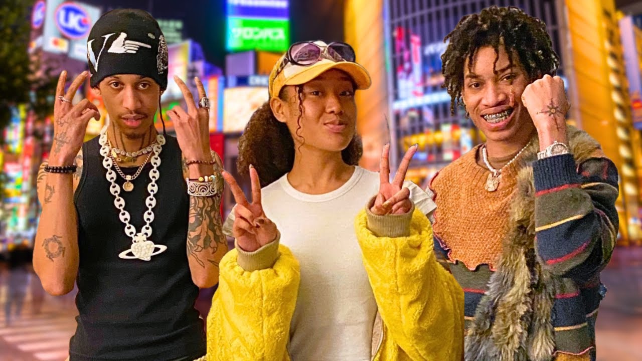 i went on tour with American Rappers in japan🕺🏽🇯🇵 ​⁠@AyoTeoFVR