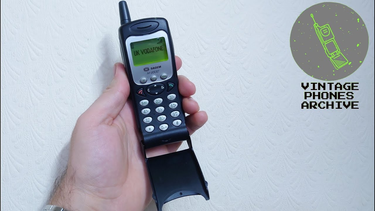 Sagem M9500 Mobile phone menu browse, ringtones, games, wallpapers