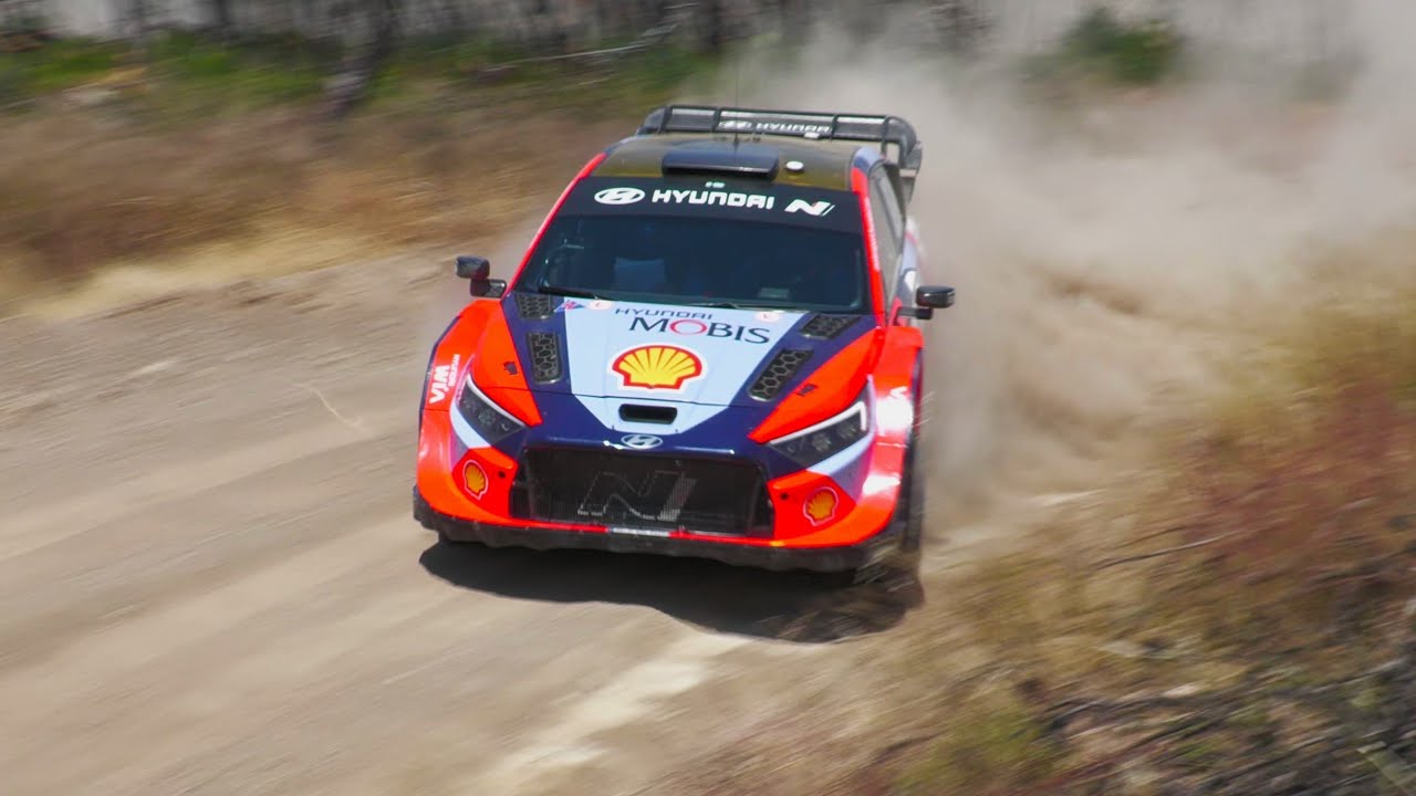 Thierry Neuville - Hyundai I20N Rally1 - WRC EKO Acropolis Rally 2025 - TEST [4K]