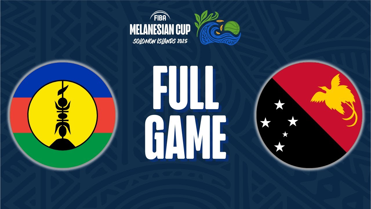 New Caledonia v Papua New Guinea | Full Basketball Game | FIBA Women's Melanesian Cup 2025