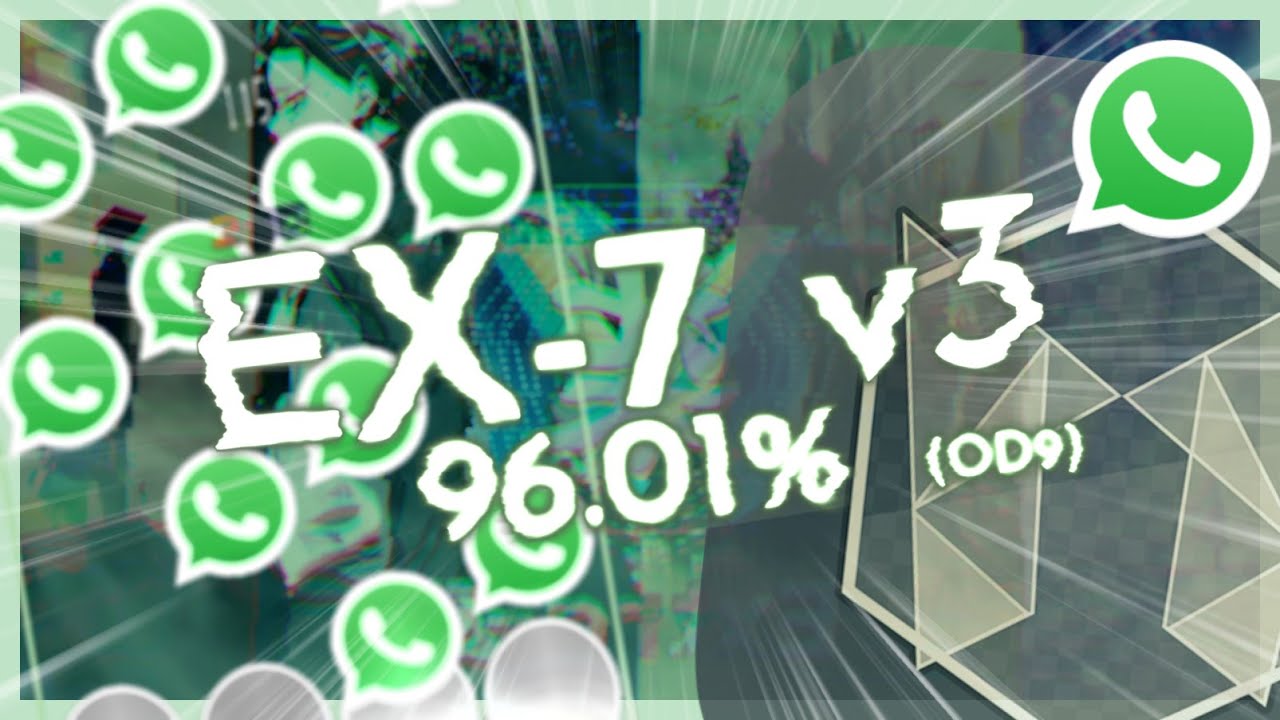 【osu!mania】Malody 4K Extra 7th Dan v3 // 96.01%