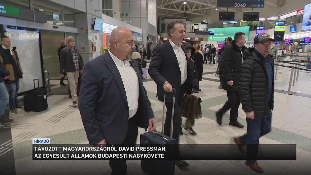 Távozott Magyarországról David Pressman, az Egyesült Államok eddigi budapesti nagykövete