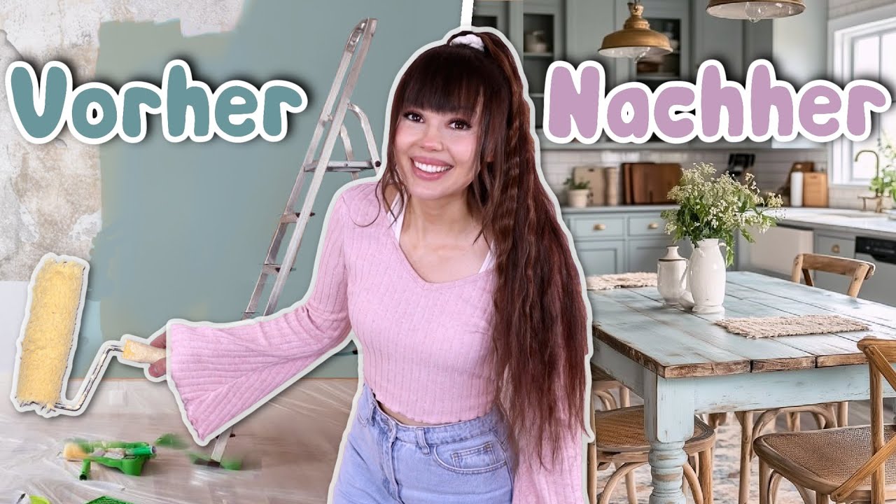 2 Dummis renovieren einen Bauernhof 💪🏻 Neues Wohnzimmer | ViktoriaSarina