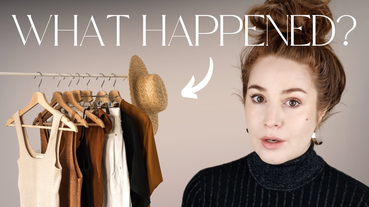MINIMALIST WARDROBE UPDATE