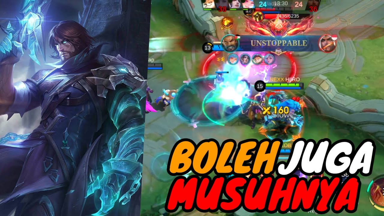 BOLEH JUGA NI MUSUHNYA ADA PERLAWANAN | ROGER GAMEPLAY - MOBILE LEGEND