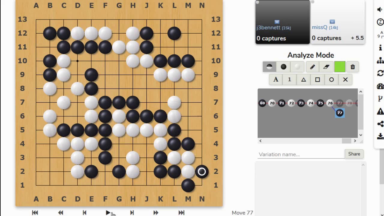 Beginning Go #31: Capturing races part 1 - Inside, outside, and approach liberties