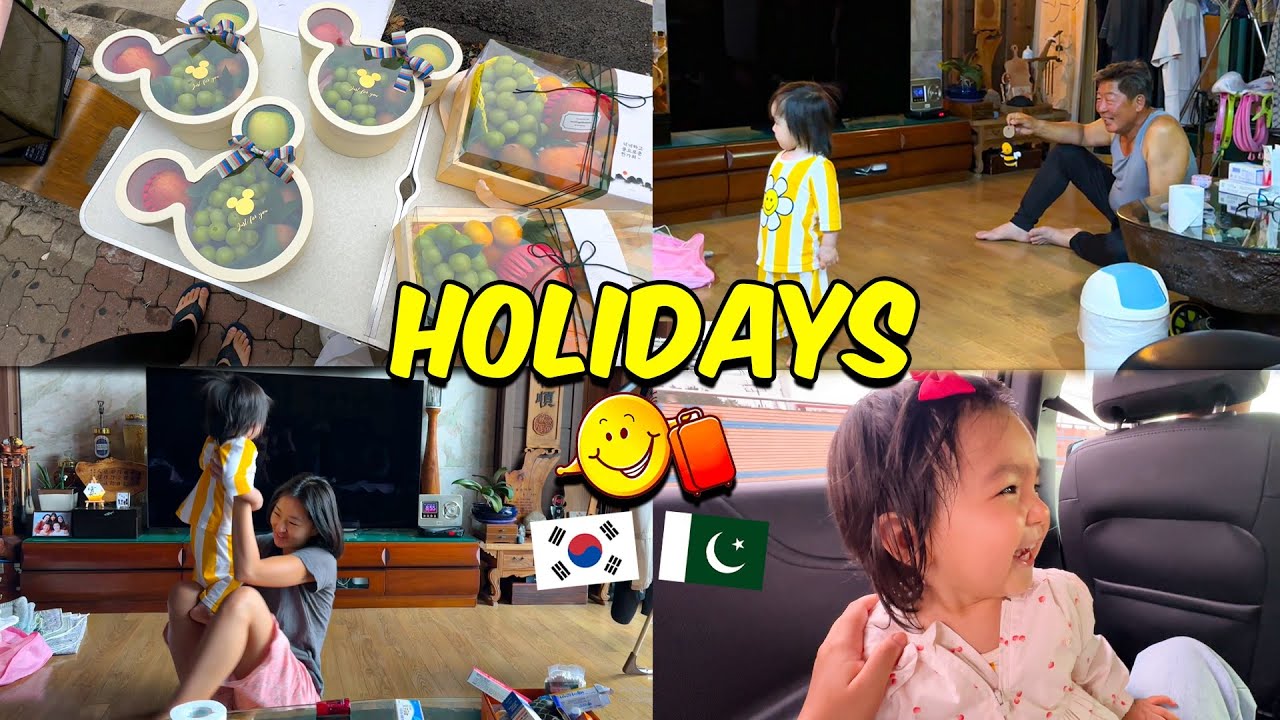 Каникулы с моей корейской семьей 🇵🇰💚🇰🇷