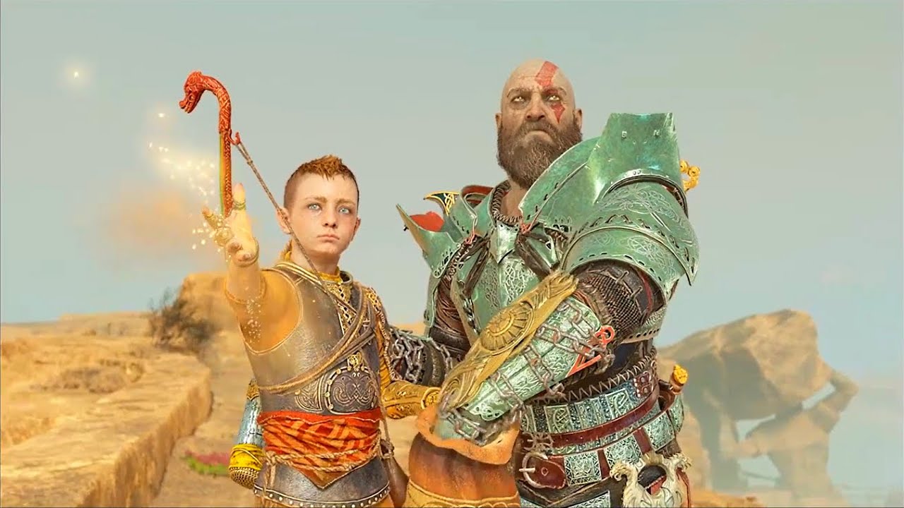 God of War (2018) | Scattering Faye's Ashes (Ending)