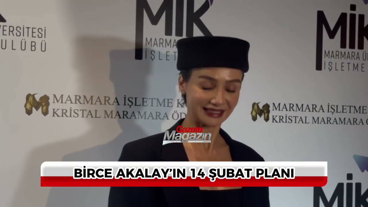 Birce Akalay&rsquo;dan 14 Şubat A&ccedil;ıklaması: Hakan Kurtaş ile Yıl D&ouml;n&uuml;m&uuml; Detayı