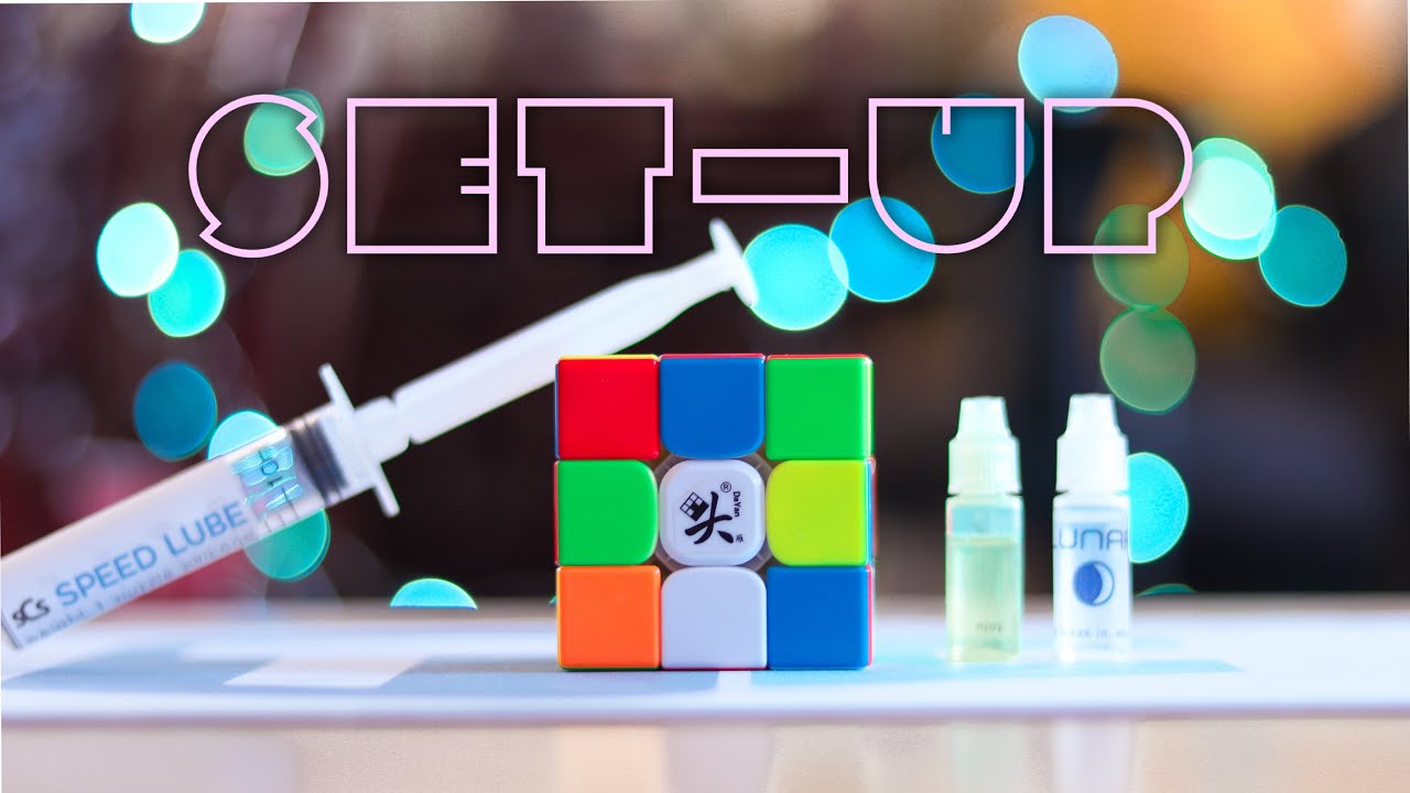 DaYan TengYun v2M 3x3 Cube Set Up | Timelapse