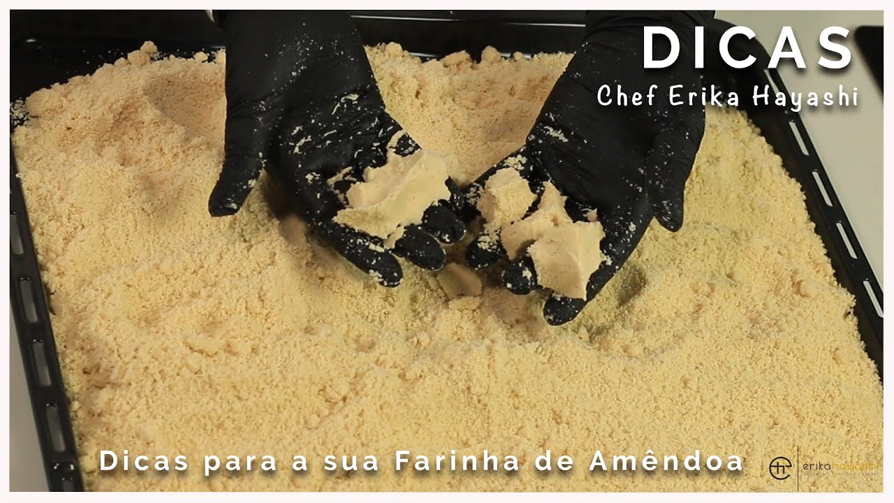 Cuidados com a Farinha de Amêndoa antes de fazer seu Macaron | Chef Erika Hayashi