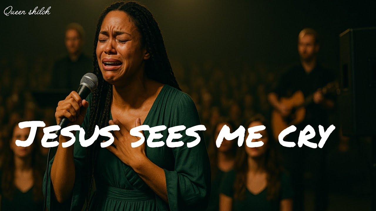 Jesus sees me(you)cry(new comforting christian worship song)|Live version by Queen shiloh