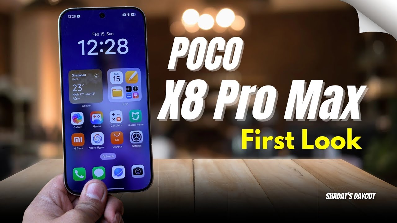 Poco X8 Pro Max Official First Look - IT's finally HERE