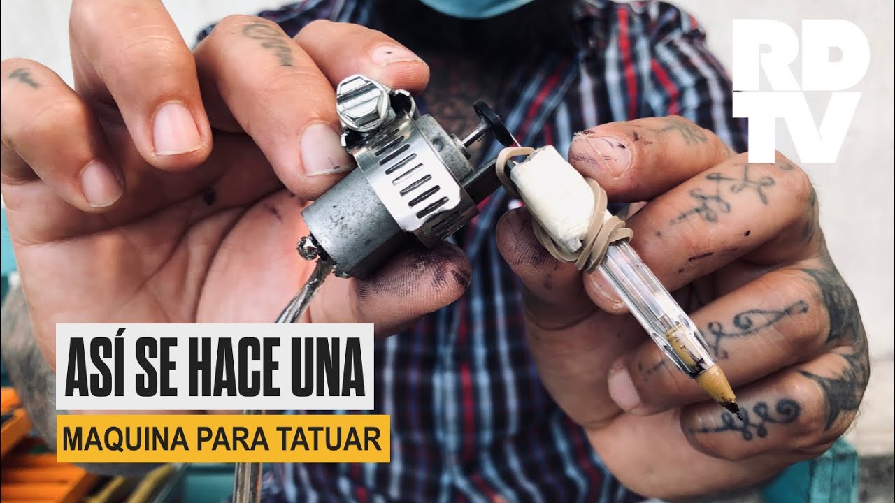 Así se hace una máquina para tatuar