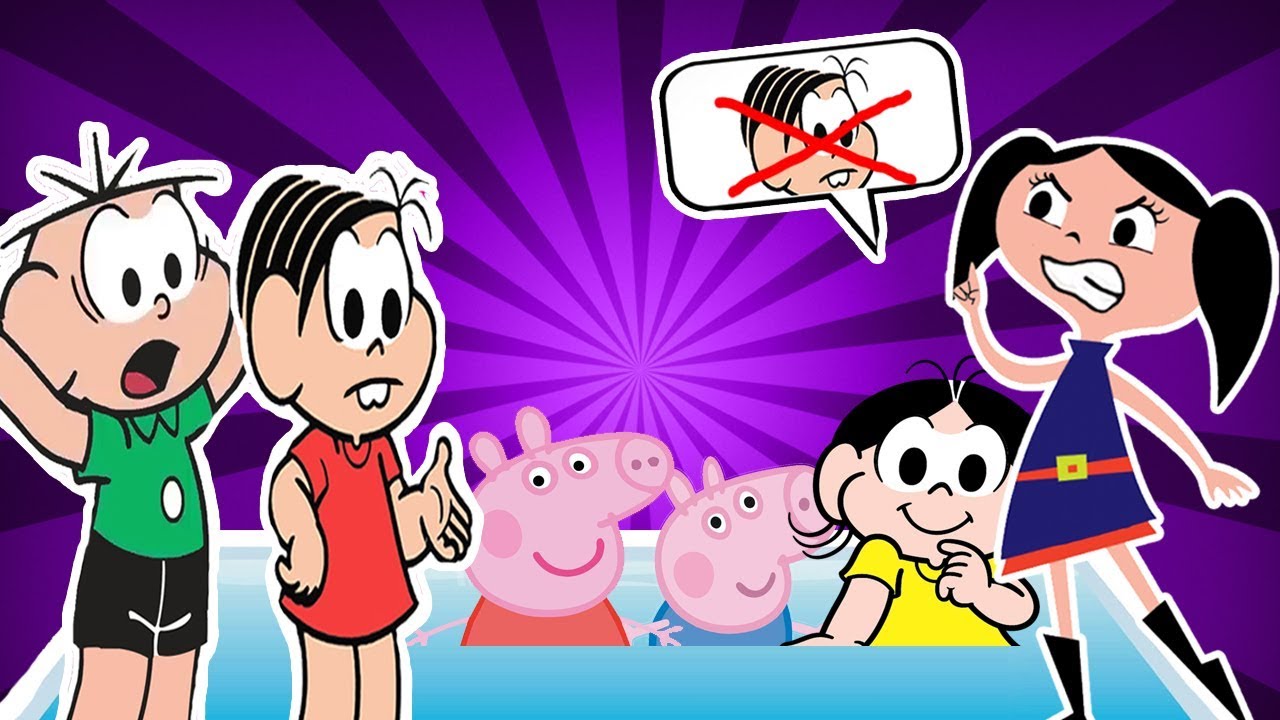SHOW DA LUNA NÃO DEIXA MÔNICA BRINCAR NA PISCINA