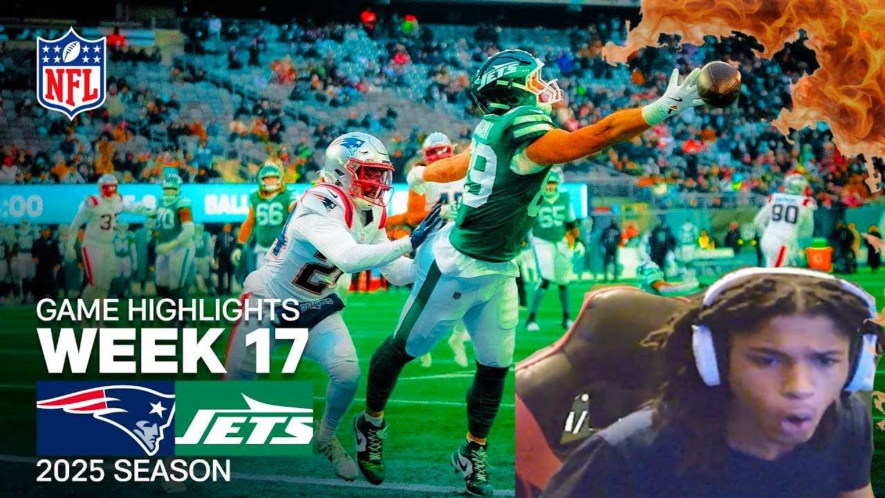WE DID IT!!!!! - PATRIOTS VS JETS HIGHLIGHTS - REACTION