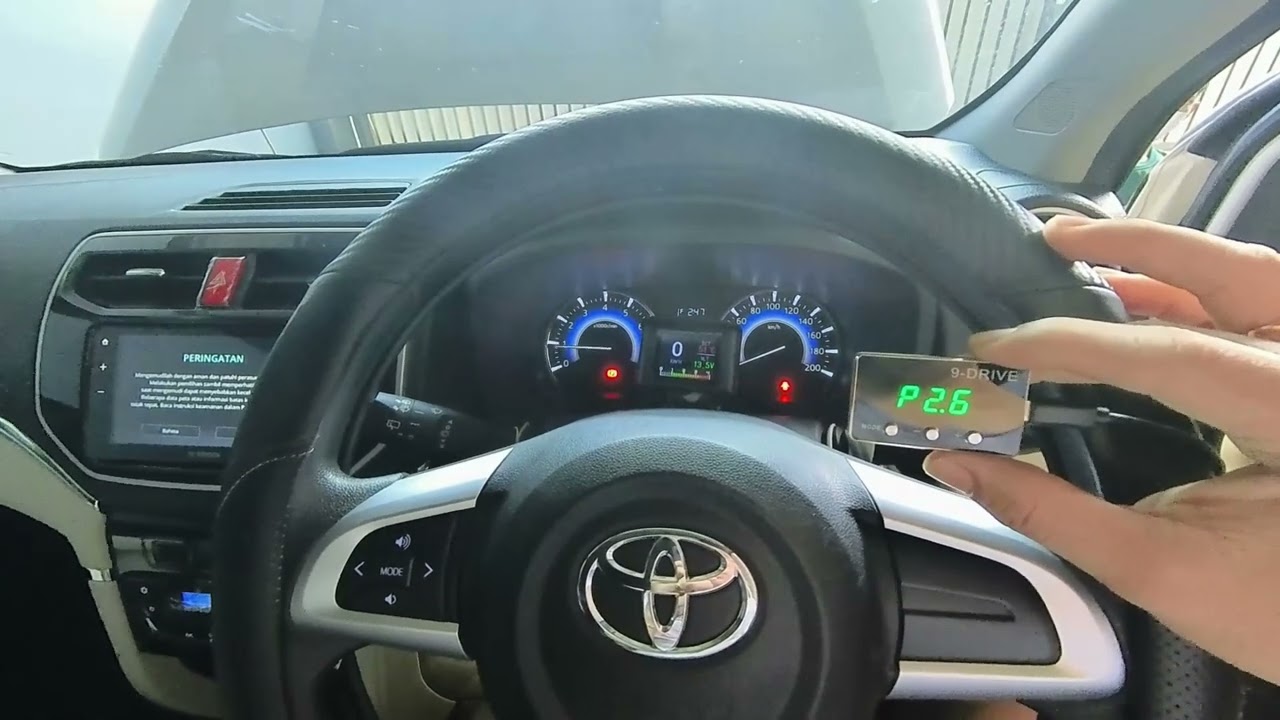 TUTORIAL CARA PASANG 9 DRIVE KALIBRASI MATIC MANUAL DI ALL NEW RUSH DAN TERIOS