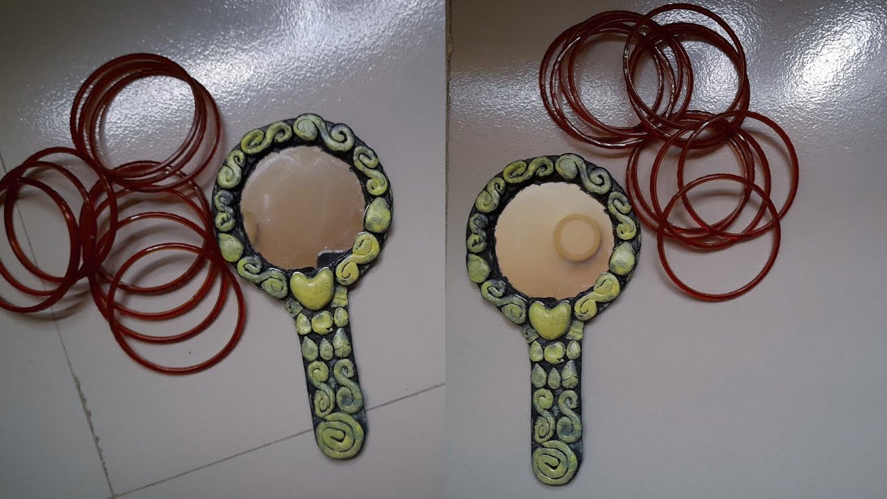 Vintage Mirror Making step by step