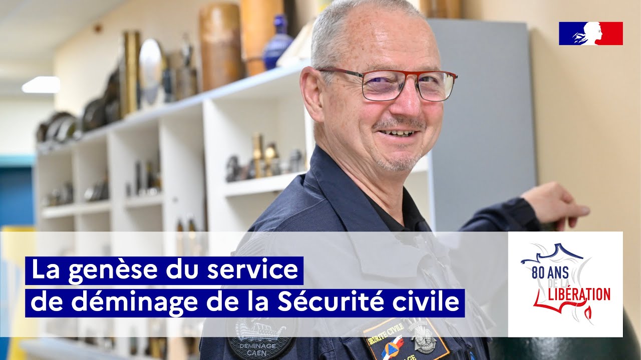 #DDay80 I La genèse du service de déminage de la Sécurité civile
