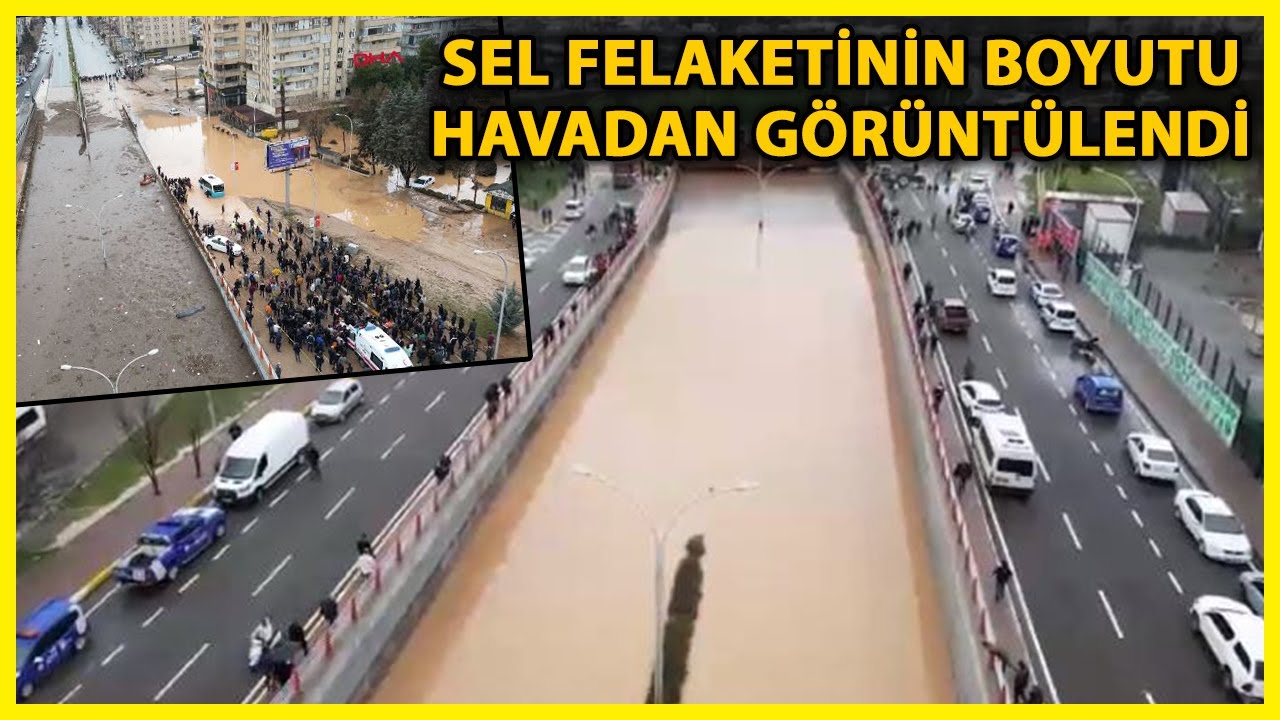 Şanlıurfa'daki Sel Baskını Havadan Görüntülendi