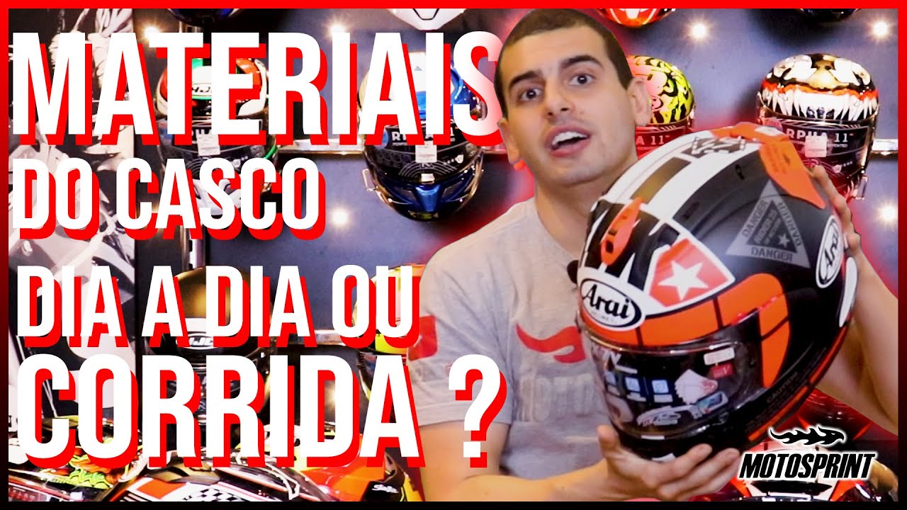 DÚVIDAS | ABS, CARBONO, PLASTICO...QUAL O MELHOR MATERIAL PRA VOCÊ  ? - MOTOSPRINT