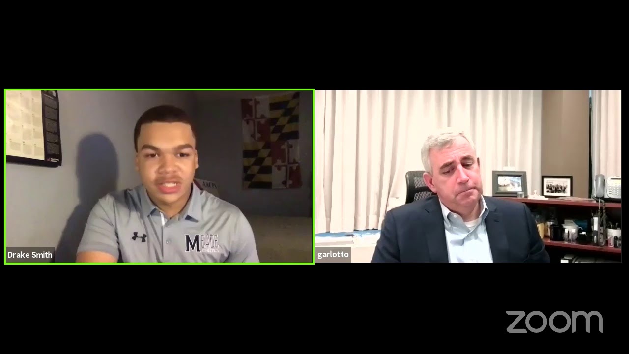 Student  Forum with Dr. Arlotto and Drake Smith, 9-1-20